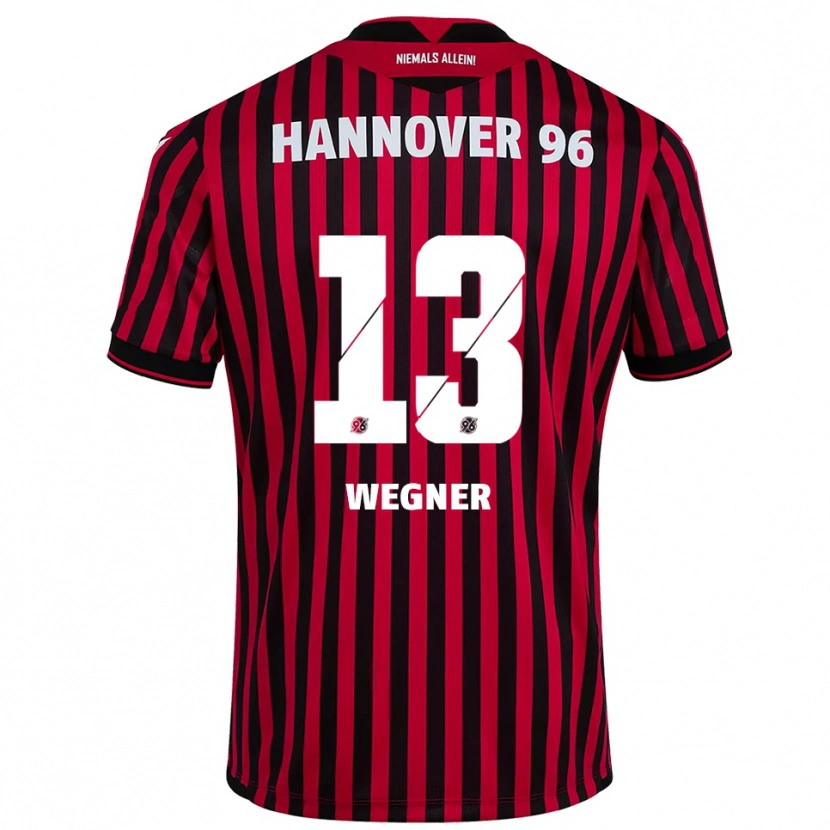 Danxen Mulher Camisola Ole Wegner #13 Vermelho Preto Principal 2025/26 Camisa Brasil