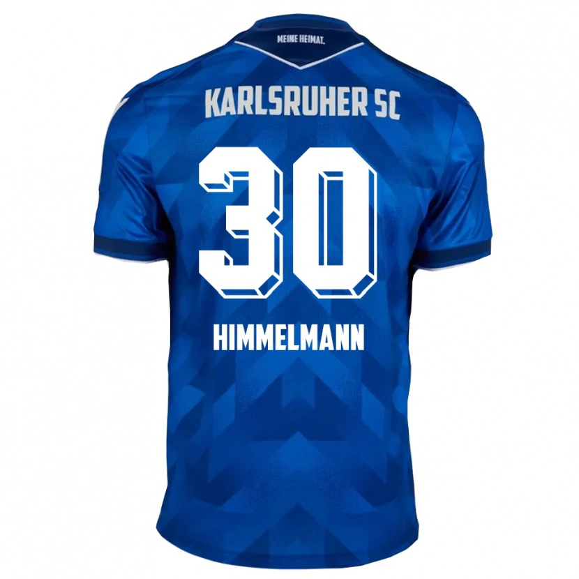 Danxen Mulher Camisola Robin Himmelmann #30 Azul Branco Principal 2025/26 Camisa Brasil
