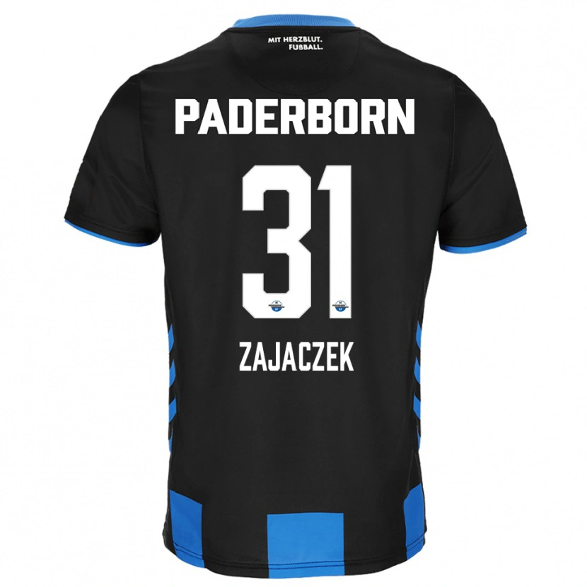 Danxen Mulher Camisola Arne Zajaczek #31 Preto Azul Principal 2025/26 Camisa Brasil