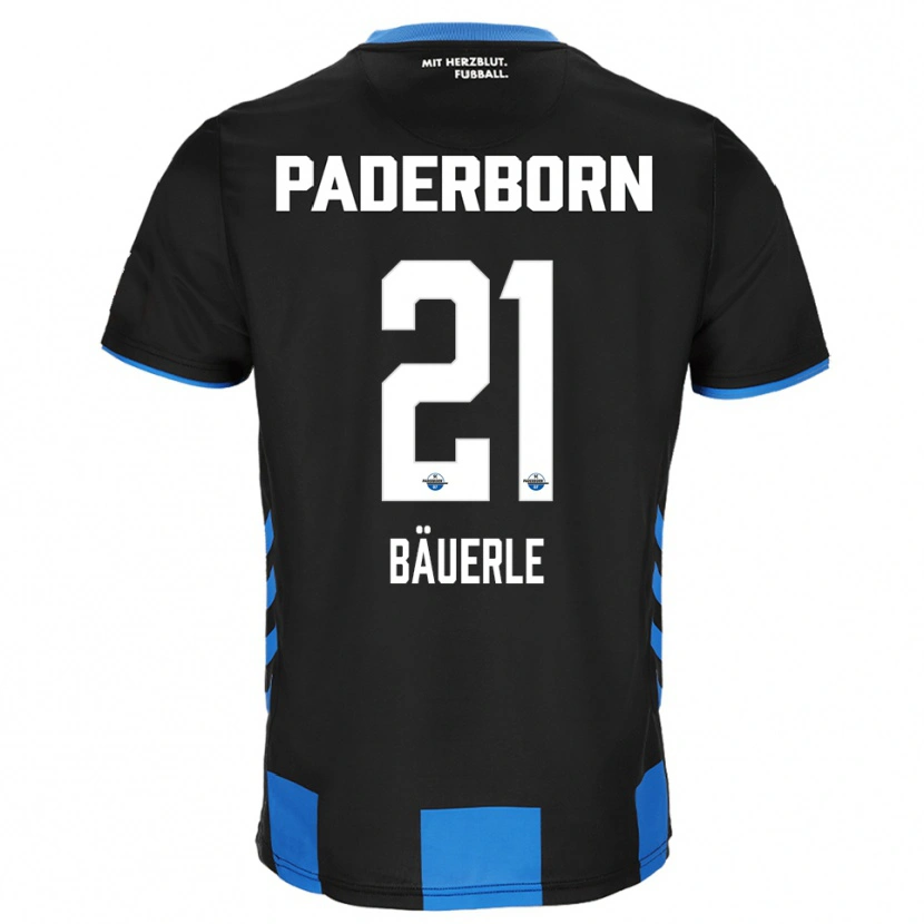 Danxen Mulher Camisola Anton Bäuerle #21 Preto Azul Principal 2025/26 Camisa Brasil