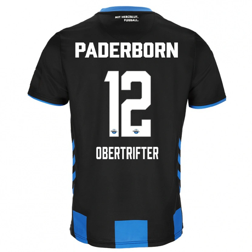 Danxen Mulher Camisola Ben Obertrifter #12 Preto Azul Principal 2025/26 Camisa Brasil