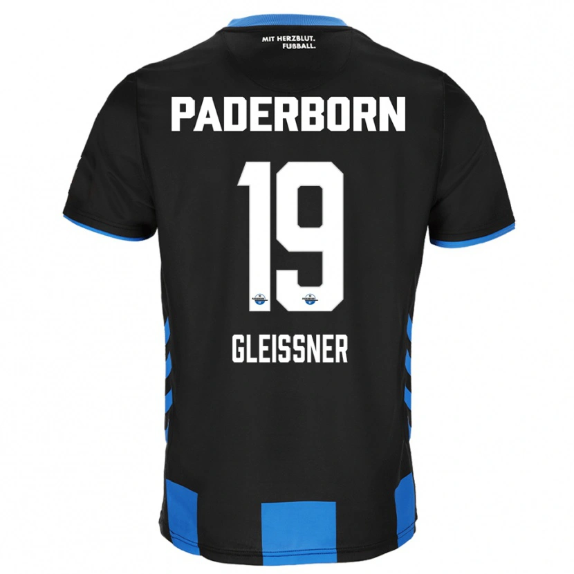 Danxen Mulher Camisola Kevin Gleissner #19 Preto Azul Principal 2025/26 Camisa Brasil