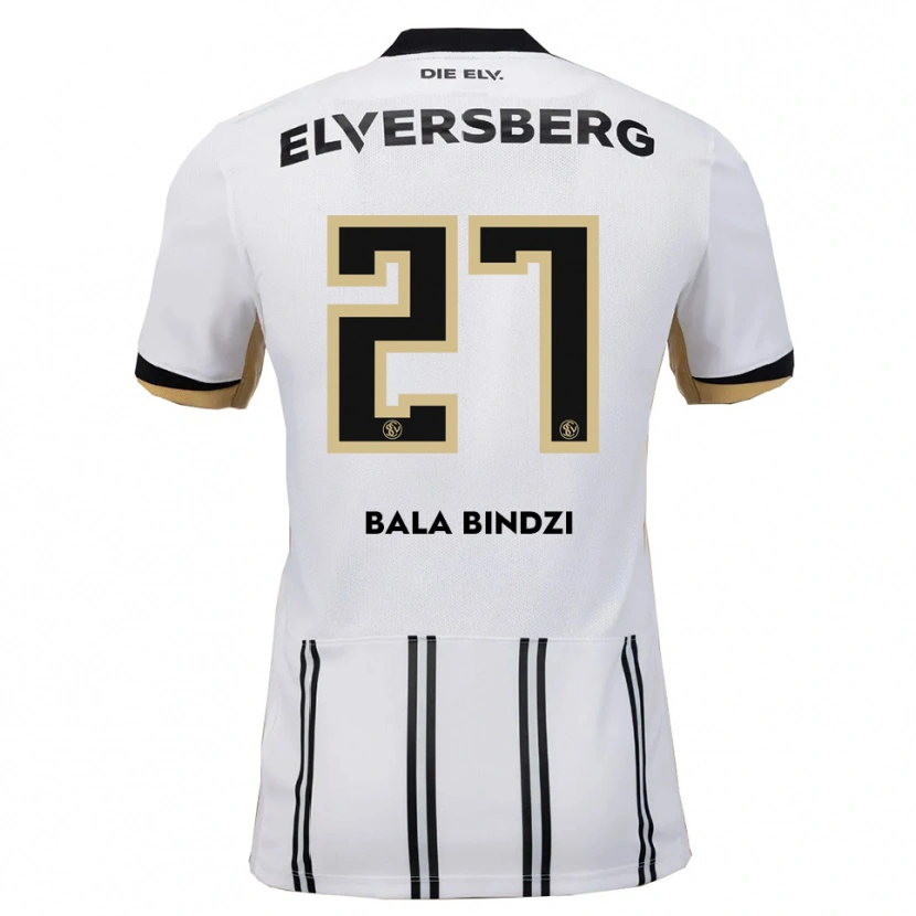 Danxen Mulher Camisola Corneille Bala Bindzi #27 Branco Preto Principal 2025/26 Camisa Brasil