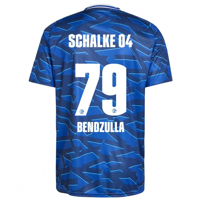 Danxen Mulher Camisola Leonie Bendzulla #79 Azul Royal Branco Principal 2025/26 Camisa Brasil
