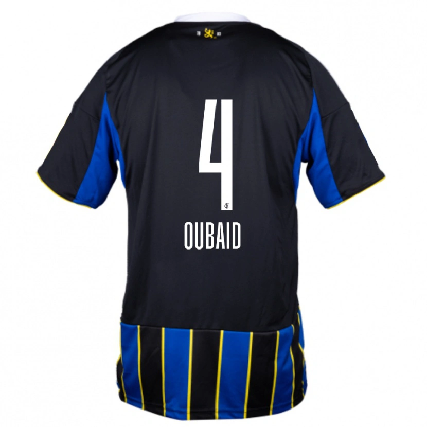 Danxen Mulher Camisola Obeida Oubaid #4 Azul Preto Amarelo Principal 2025/26 Camisa Brasil