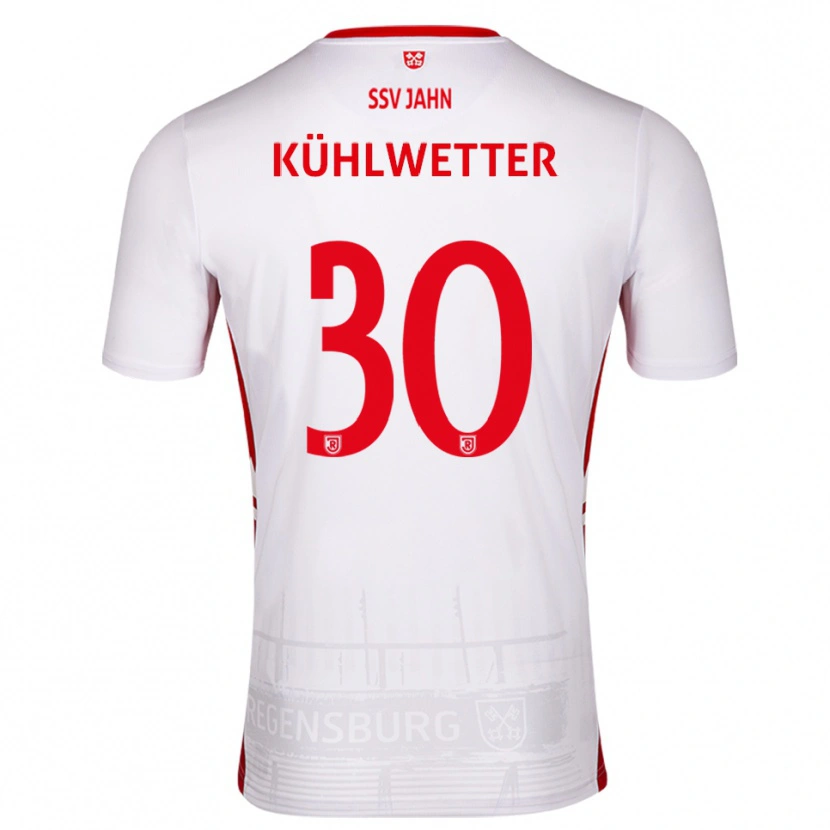 Danxen Mulher Camisola Christian Kühlwetter #30 Branco Vermelho Principal 2025/26 Camisa Brasil