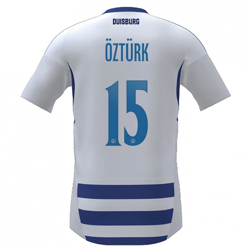 Danxen Mulher Camisola Melisa Öztürk #15 Branco Azul Principal 2025/26 Camisa Brasil