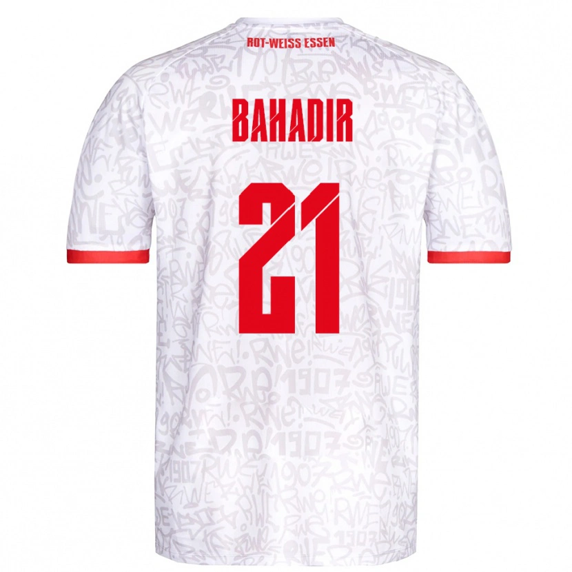 Danxen Mulher Camisola Burak Bahadir #21 Branco Vermelho Principal 2025/26 Camisa Brasil