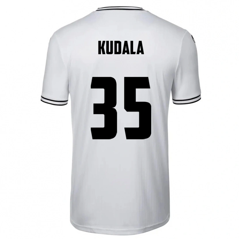 Danxen Mulher Camisola Julian Kudala #35 Branco Preto Principal 2025/26 Camisa Brasil
