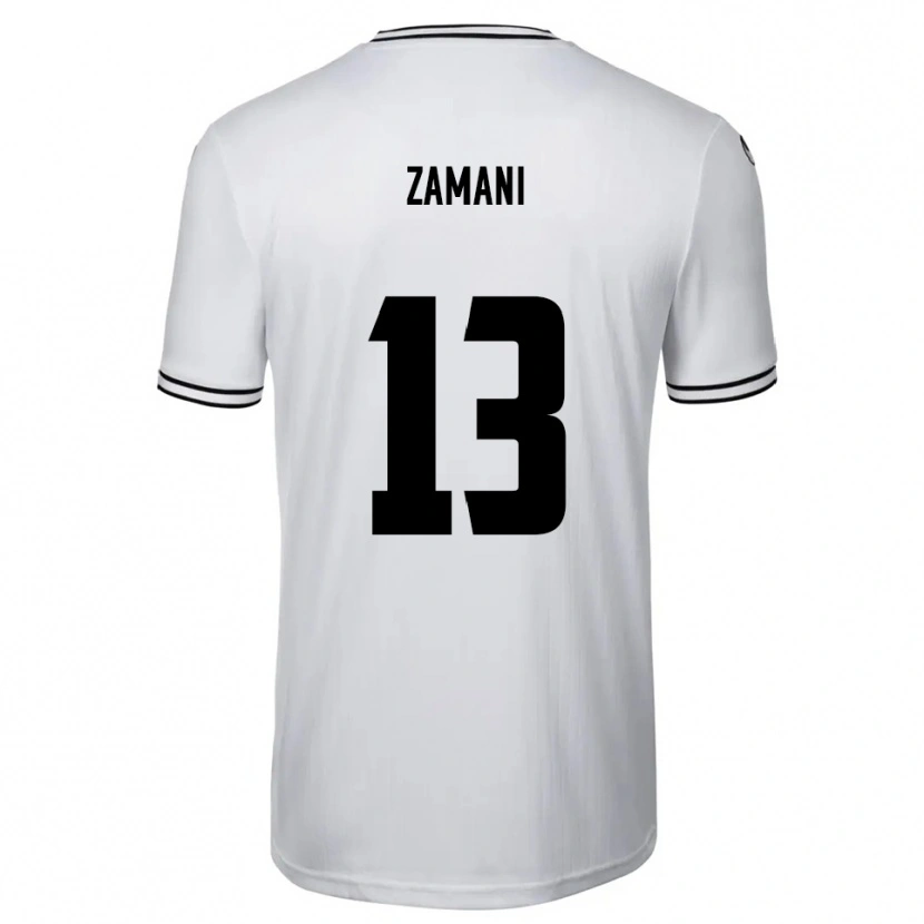 Danxen Mulher Camisola Erfan Zamani #13 Branco Preto Principal 2025/26 Camisa Brasil