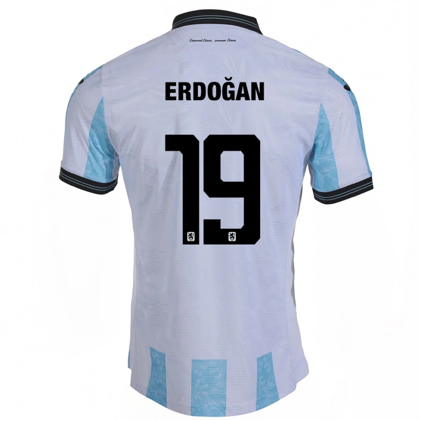 Danxen Mulher Camisola Emre Erdoğan #19 Branco Azul Celeste Principal 2025/26 Camisa Brasil