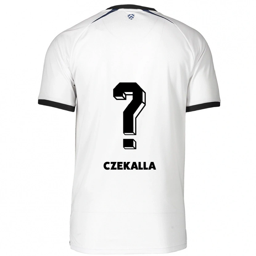 Danxen Mulher Camisola Till-Simon Czekalla #0 Branco Preto Alternativa 2025/26 Camisa Brasil