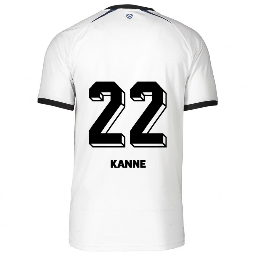 Danxen Mulher Camisola Louis Kanne #22 Branco Preto Alternativa 2025/26 Camisa Brasil