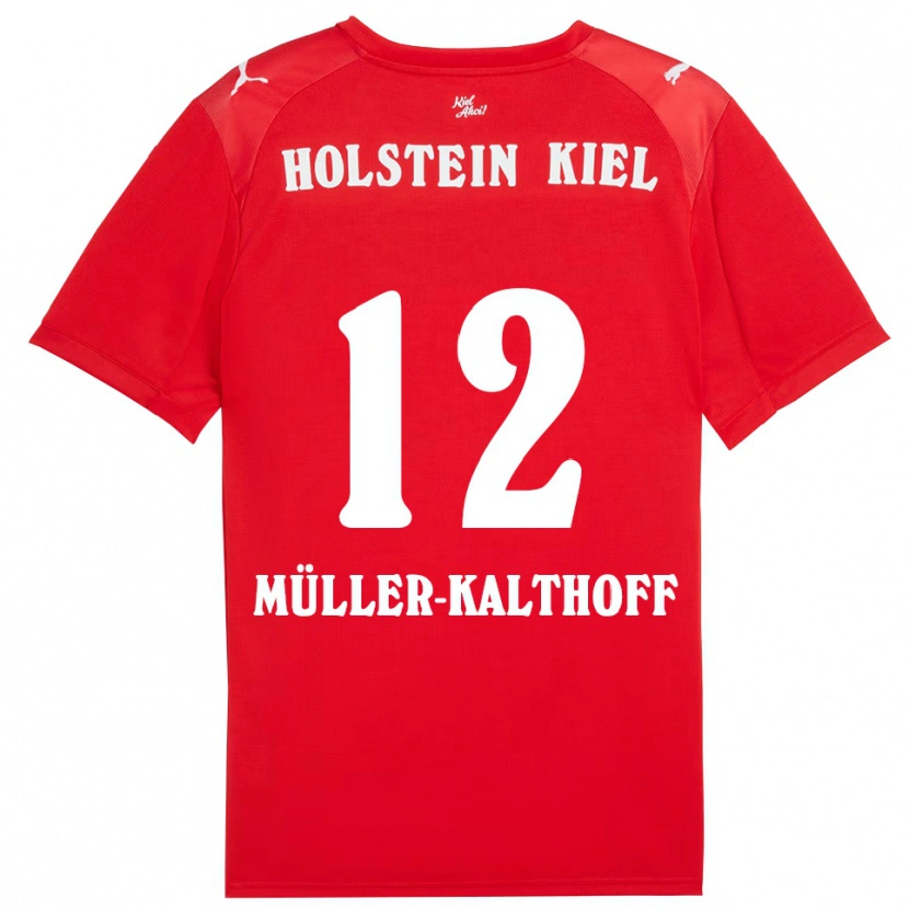 Danxen Mulher Camisola Henrie Müller-Kalthoff #12 Vermelho Azul Alternativa 2025/26 Camisa Brasil