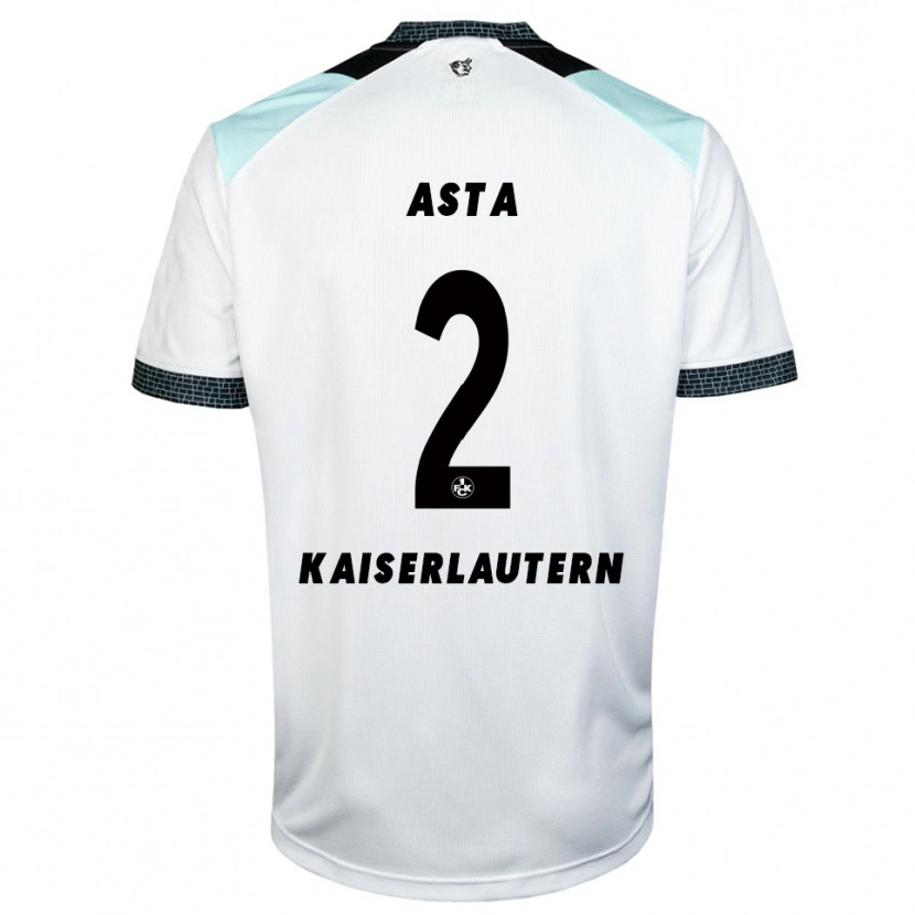 Danxen Mulher Camisola Simon Asta #2 Branco Preto Alternativa 2025/26 Camisa Brasil