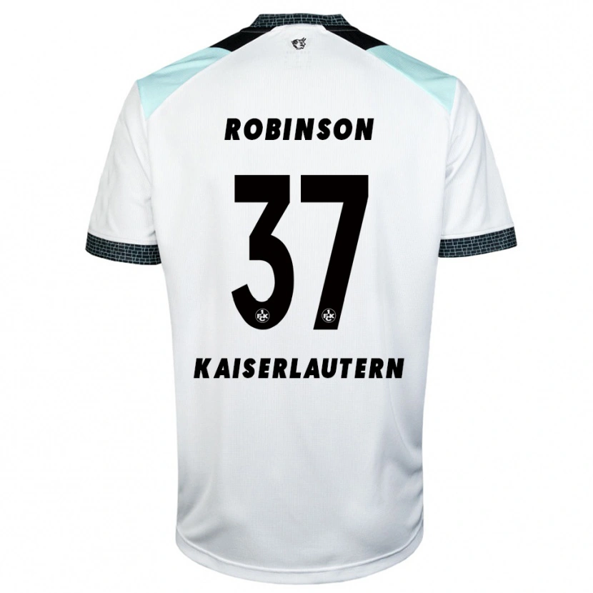 Danxen Mulher Camisola Leon Robinson #37 Branco Preto Alternativa 2025/26 Camisa Brasil