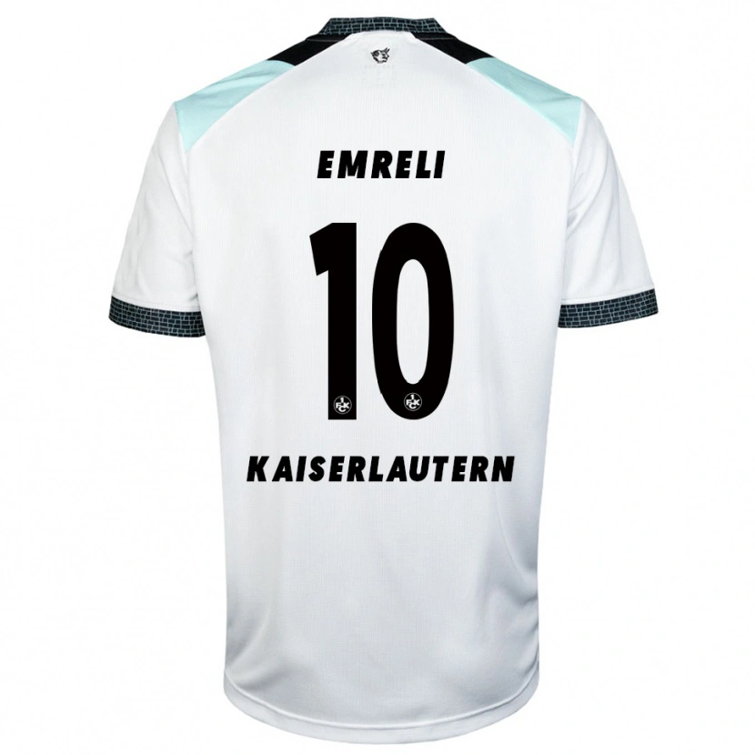 Danxen Mulher Camisola Mahir Emreli #10 Branco Preto Alternativa 2025/26 Camisa Brasil