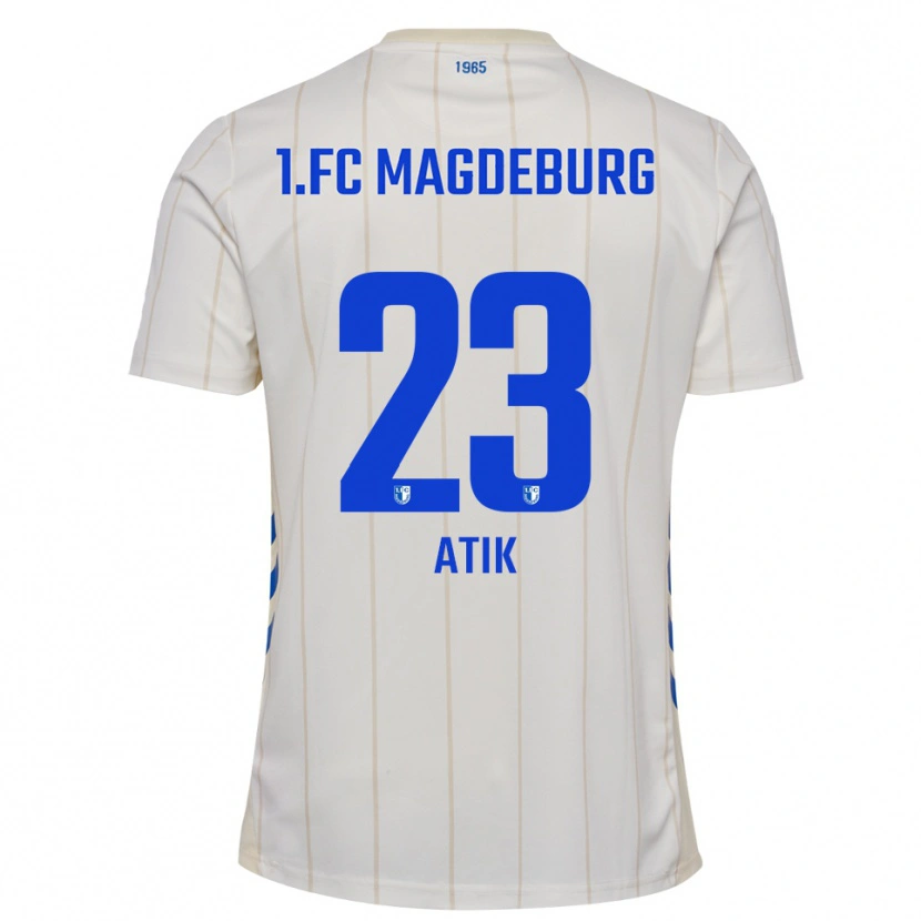 Danxen Mulher Camisola Baris Atik #23 Branco Azul Alternativa 2025/26 Camisa Brasil