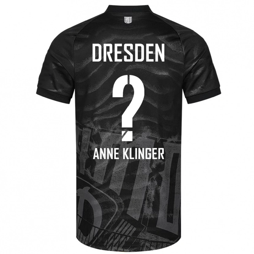 Danxen Mulher Camisola Jo Anne Klinger #0 Preto Cinzento Alternativa 2025/26 Camisa Brasil