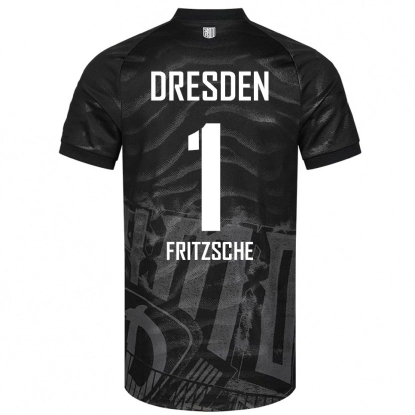 Danxen Mulher Camisola Maximus Fritzsche #1 Preto Cinzento Alternativa 2025/26 Camisa Brasil