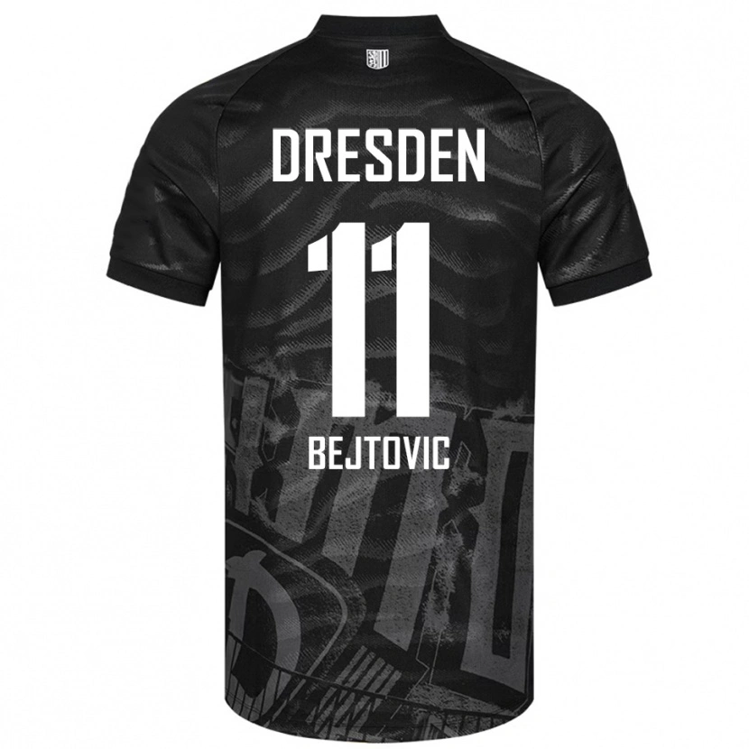 Danxen Mulher Camisola Alen Bejtovic #11 Preto Cinzento Alternativa 2025/26 Camisa Brasil