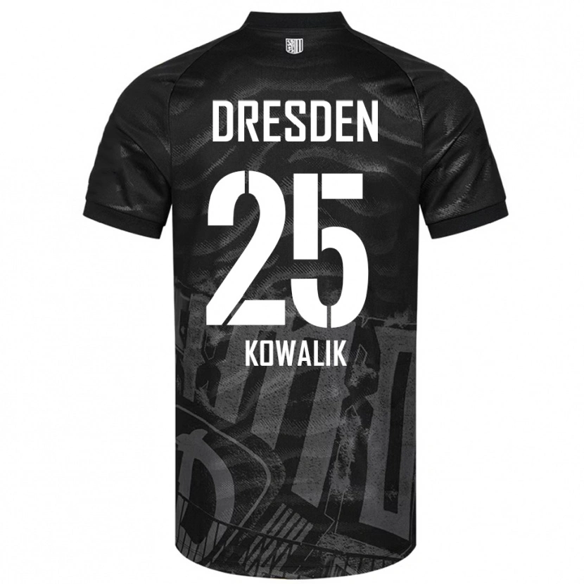 Danxen Mulher Camisola Ignacy Kowalik #25 Preto Cinzento Alternativa 2025/26 Camisa Brasil