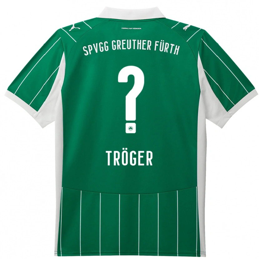 Danxen Mulher Camisola Juliane Tröger #0 Verde Branco Alternativa 2025/26 Camisa Brasil