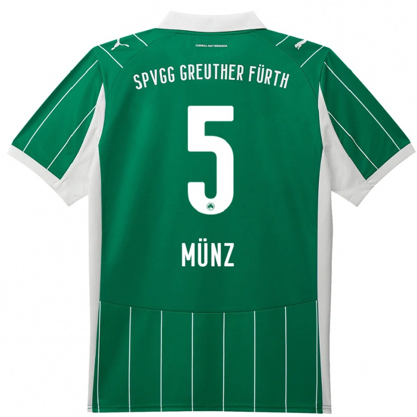 Danxen Mulher Camisola Reno Münz #5 Verde Branco Alternativa 2025/26 Camisa Brasil