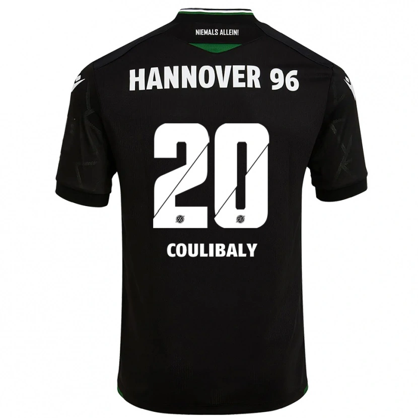 Danxen Mulher Camisola Adam Coulibaly #20 Preto Verde Alternativa 2025/26 Camisa Brasil