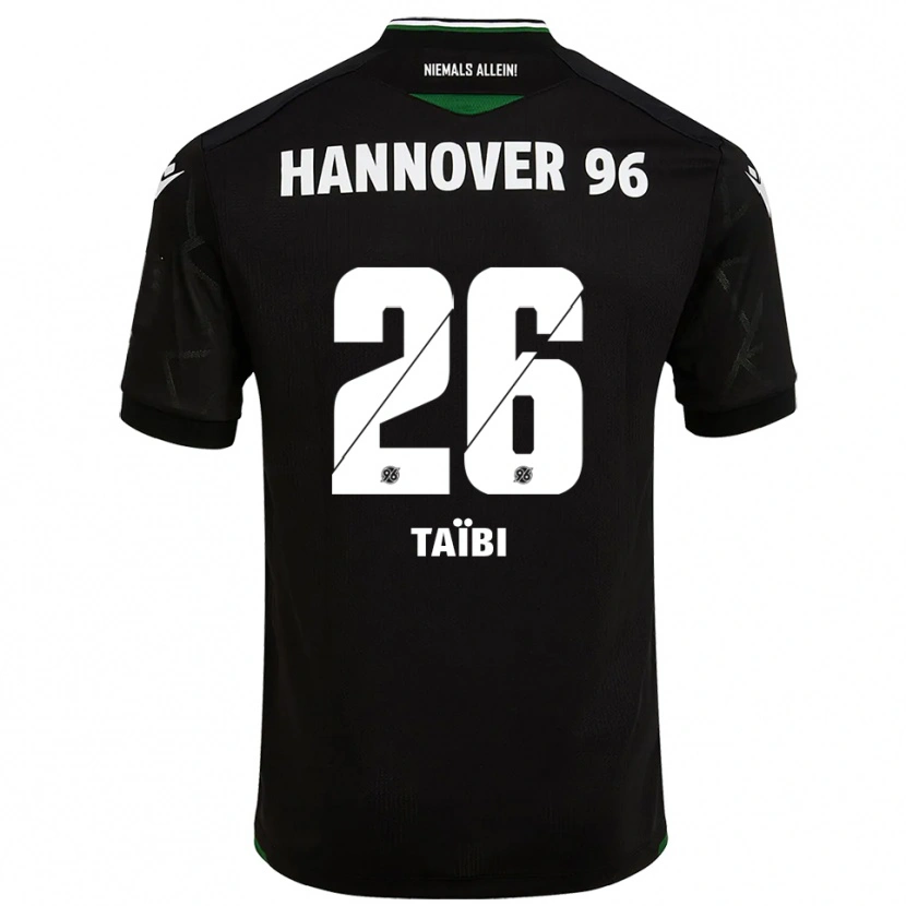 Danxen Mulher Camisola Waniss Taïbi #26 Preto Verde Alternativa 2025/26 Camisa Brasil