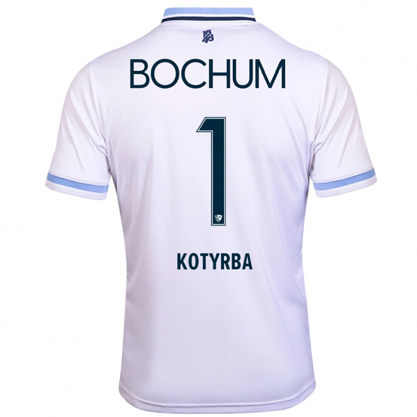 Danxen Mulher Camisola Finn Kotyrba #1 Branco Azul Celeste Alternativa 2025/26 Camisa Brasil