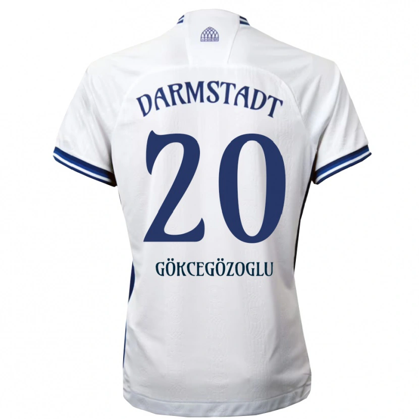 Danxen Mulher Camisola Musa Gökcegözoglu #20 Branco Azul Alternativa 2025/26 Camisa Brasil