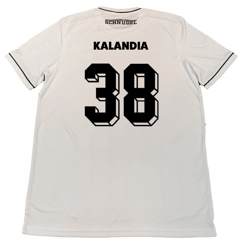 Danxen Mulher Camisola Luka Kalandia #38 Branco Preto Alternativa 2025/26 Camisa Brasil