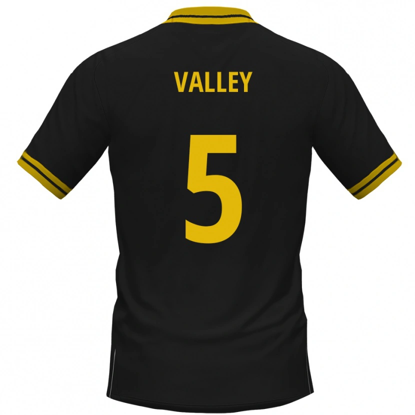 Danxen Mulher Camisola Noah Valley #5 Preto Amarelo Alternativa 2025/26 Camisa Brasil