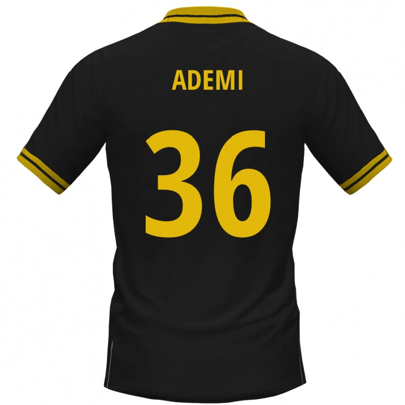 Danxen Mulher Camisola Faton Ademi #36 Preto Amarelo Alternativa 2025/26 Camisa Brasil