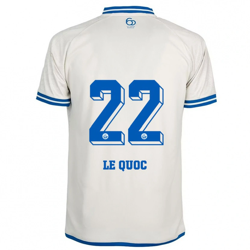 Danxen Mulher Camisola Jenny Le Quoc #22 Branco Azul Alternativa 2025/26 Camisa Brasil