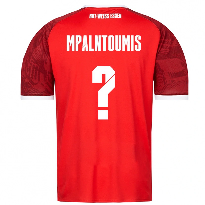 Danxen Mulher Camisola Ilias Mpalntoumis #0 Vermelho Borgonha Branco Alternativa 2025/26 Camisa Brasil