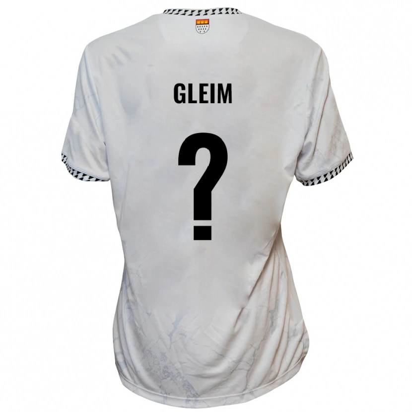 Danxen Mulher Camisola Rebecca Gleim #0 Branco Preto Alternativa 2025/26 Camisa Brasil