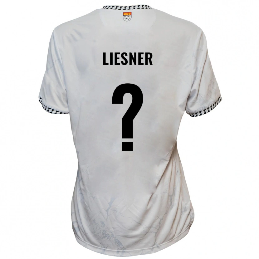 Danxen Mulher Camisola Annalena Stephanie Liesner #0 Branco Preto Alternativa 2025/26 Camisa Brasil