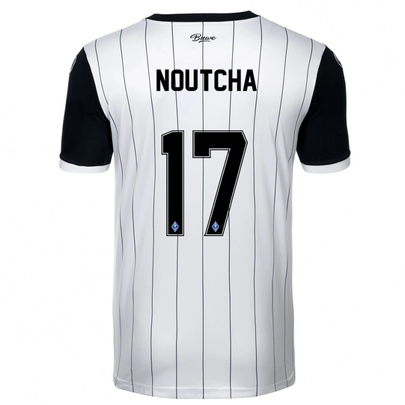 Danxen Mulher Camisola Marlon Noutcha #17 Branco Preto Alternativa 2025/26 Camisa Brasil