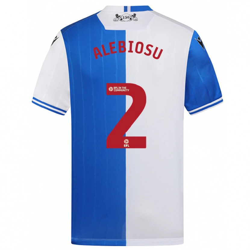 Danxen Criança Camisola Ryan Alebiosu #2 Azul Branco Principal 2025/26 Camisa Brasil