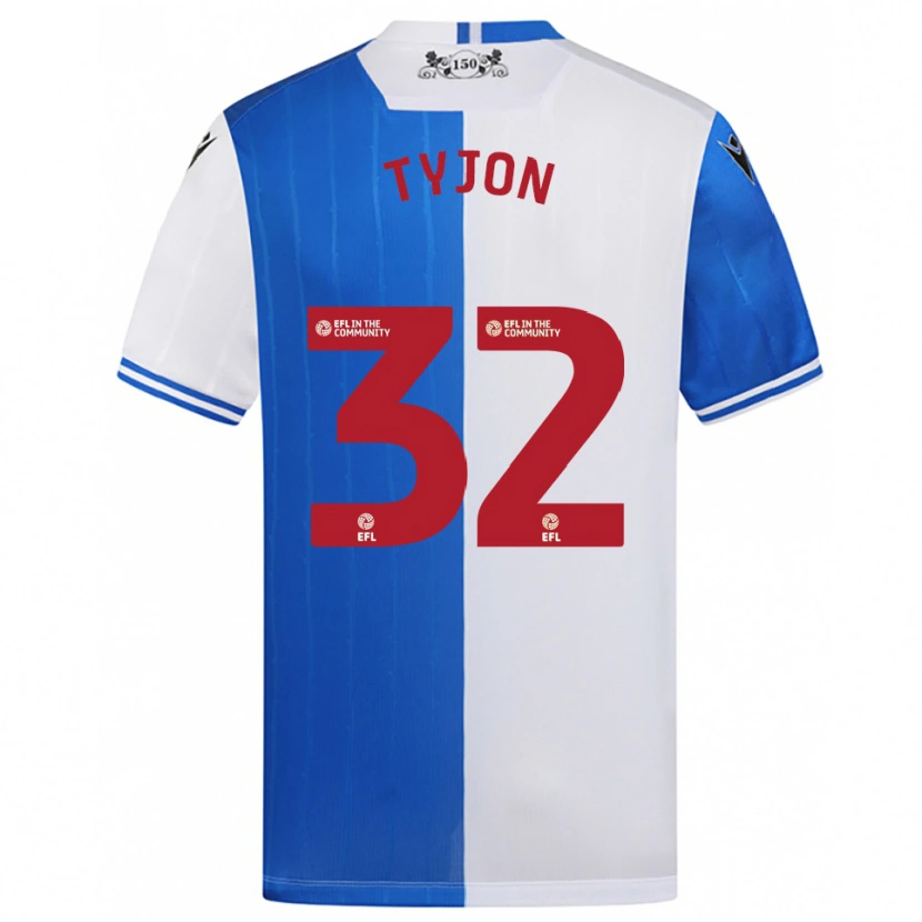 Danxen Criança Camisola Igor Tyjon #32 Azul Branco Principal 2025/26 Camisa Brasil