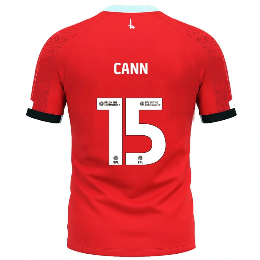 Danxen Criança Camisola Ethan Cann #15 Vermelho Branco Principal 2025/26 Camisa Brasil