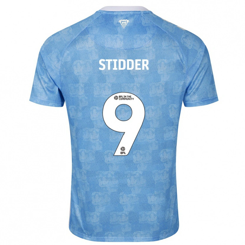 Danxen Criança Camisola Joshua Stidder #9 Azul Celeste Branco Principal 2025/26 Camisa Brasil