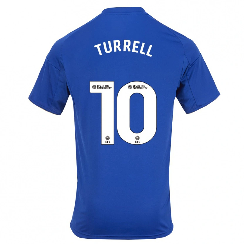 Danxen Criança Camisola Lyndon Turrell #10 Azul Dourado Principal 2025/26 Camisa Brasil