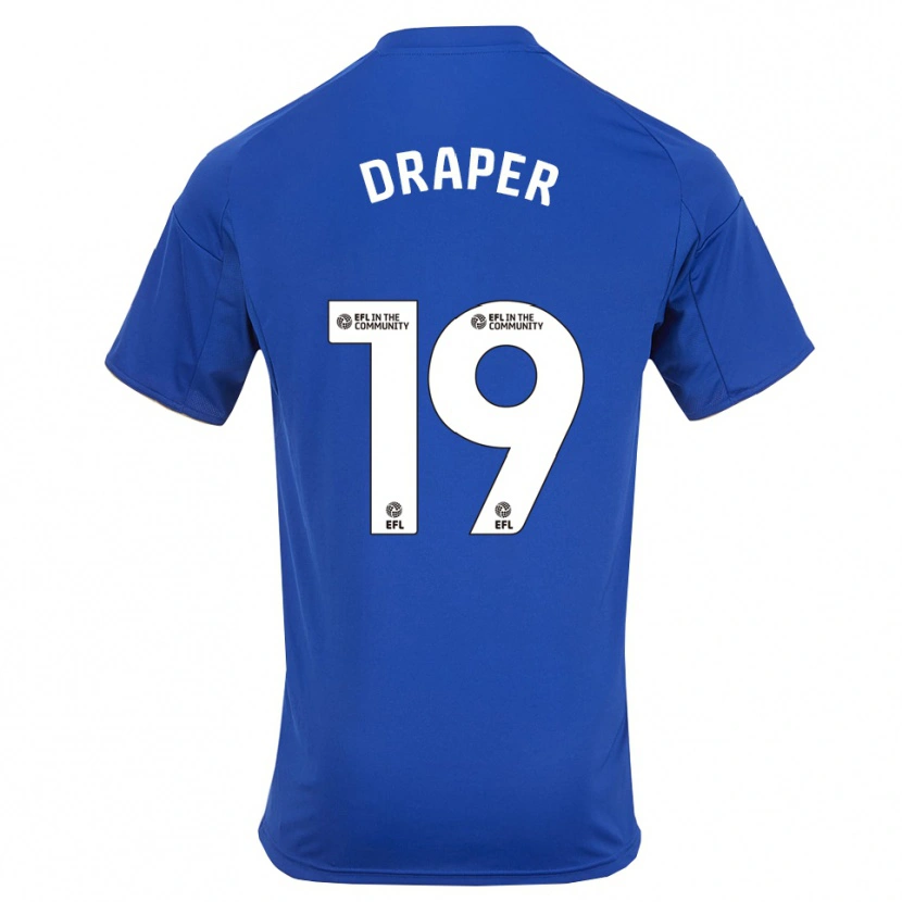 Danxen Criança Camisola Denny Draper #19 Azul Dourado Principal 2025/26 Camisa Brasil