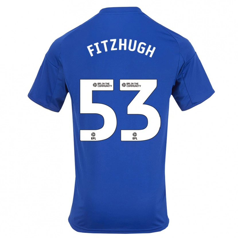 Danxen Criança Camisola Ethan Fitzhugh #53 Azul Dourado Principal 2025/26 Camisa Brasil