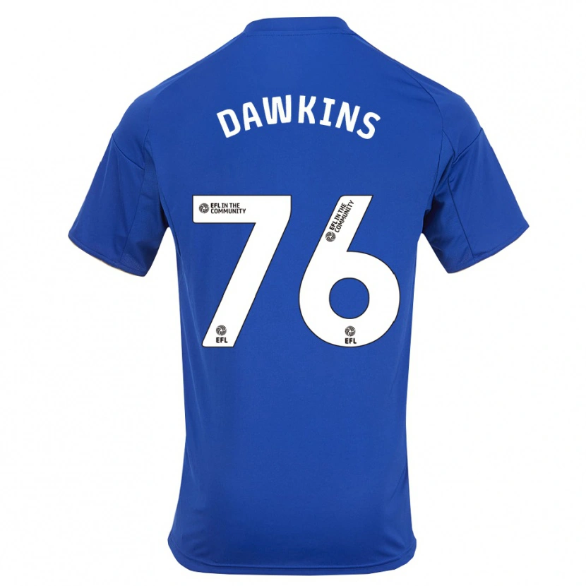 Danxen Criança Camisola Kartell Dawkins #76 Azul Dourado Principal 2025/26 Camisa Brasil