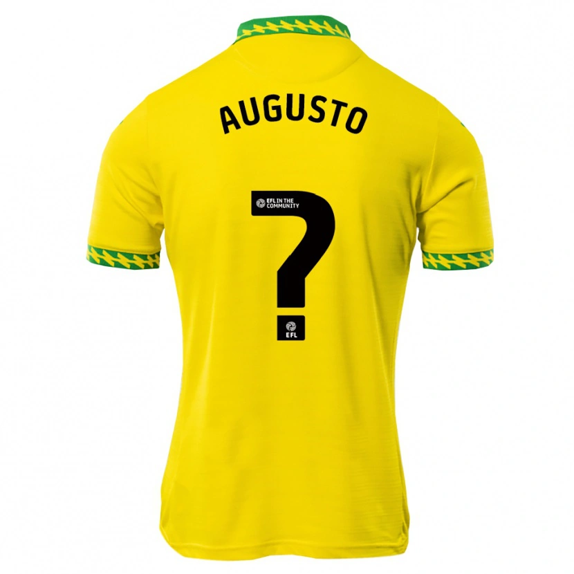 Danxen Criança Camisola Samuel Augusto #0 Branco Verde Principal 2025/26 Camisa Brasil