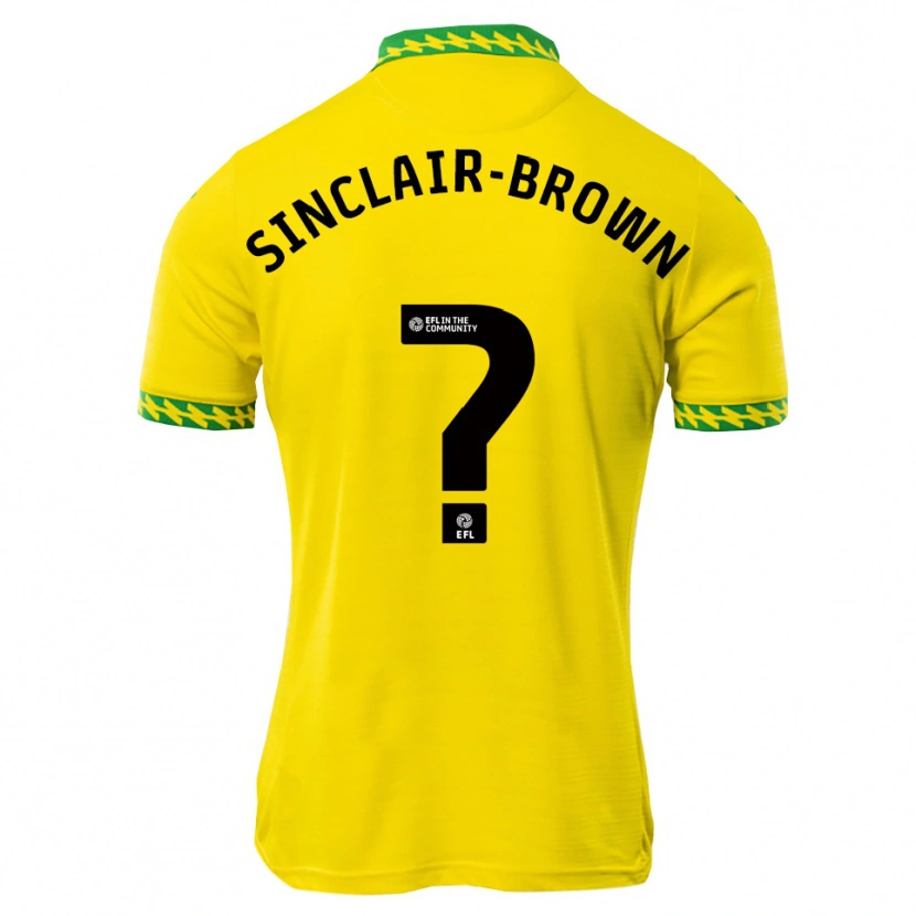 Danxen Criança Camisola Jeremiah Sinclair-Brown #0 Branco Verde Principal 2025/26 Camisa Brasil
